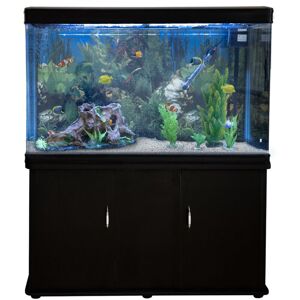 MONSTER SHOP MonsterShop Fish Tank Aquarium & Starter Accessories, Black