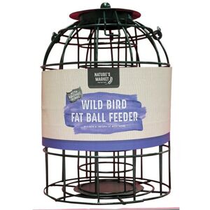 Samuel Alexander - Natures Market 12 x BF008FB Wild Bird Fatball / Fat Ball Feeder with Squirrel Guard