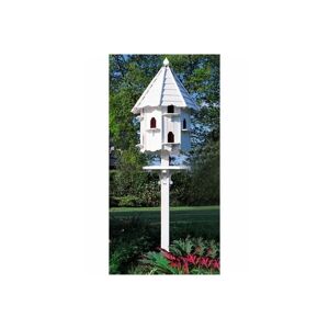 Buttercup Farm Gr - Nayland Painted Dovecotes Twelve Nest - Pressure Treated Timber - L86 x W86 x H390 cm