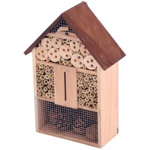 Oypla - Wooden Stick Bee Wildlife Insect Hotel House Garden Nest Shelter Box Habitat