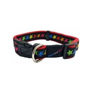 HEM & BOO Hem&boo - Stars Collar Black Large - 1x18- - 86236