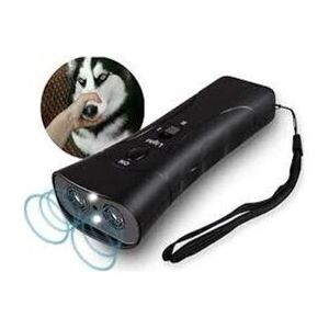 ROSE Pet Gentle Ultrasonic Dog Anti Bark Trainer Led Light Chaser Device