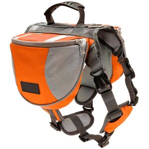 Pesce - Pet outdoor supplies Dog saddle bag is suitable for camping hiking training l