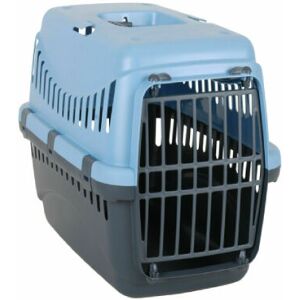 VISS Plastic Blue Dog Pet Carrier – Door & Bag