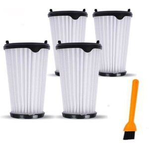 Vacuum Cleaner Filter 4 Piece Filter Set with Cleaning Brush for aeg CX7 CX7-2 AEF150 Vacuum Cleaner Denuotop