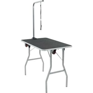 Hommoo - Portable Dog Grooming Table with Castors VD06932