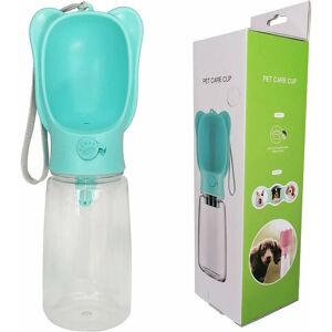 Héloise - Portable Dog Water Bottle, Portable for Pets, with Tumbler and Leak-Proof Button for Outdoor Walking, Hiking, Traveling, Food Grade Plastic