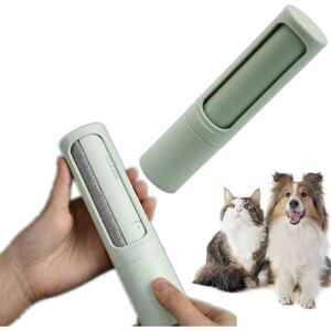 HÉLOISE Portable ABS Electrostatic Dog Hair Dust Brush for Home and Hotel