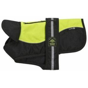 Outhwaite - Reflective Hi Viz Black Padded Underbelly Harness Coat 41cm - 260629