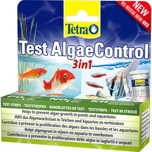 Tetra - AlgaeControl 3-in-1 Test - Water Test for Pond or Aquarium (25 Test Strips)