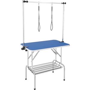 Vevor - Pet Grooming Table Two Arms with Clamp, 915 x 610mm Dog Grooming Station, Foldable Pets Grooming Stand for Medium and Small Dogs, Free Two No