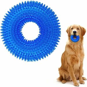 Hoopzi - X-Large dog toys for large dogs, squeaky dog ​​chew toys, indestructible dog toys, smart toys for medium and large dogs and aggressive