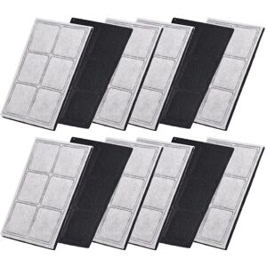 TLILY 12 Pcs Water Fountain Filters Replacement for Cat Dogs Drinking Dispenser