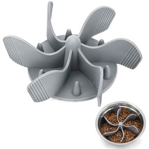 Linghhang - Anti-Glutton Dog Bowl, Slow Eating Accessory for Gluttons, Divider for Ceramic/Stainless Steel/Glass Bowl, Insert for Large Small Dog