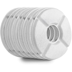 ZVD - Automatic Pet Drinking Fountain - Deep Filtration, 8 Pcs, Round Replacement