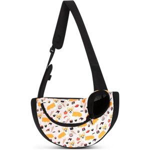 Héloise - Cat Dog Carrier Bag Portable Pet Bags Breathable Shoulder Bag Travel Hiking Camping for Small Cat Small Dog Beige