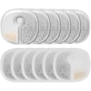 TLILY Cat Water Fountain Filters for Automatic Pet Replacement 12PCS