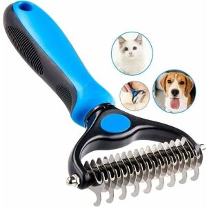 YMYNY Dog and Cat Brush, Professional Dog Grooming Comb for Pets Undercoat Removal MUMU