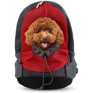 Memkey - Dog Carrier Backpacks, Small Puppy Carrier Travel Pet Backpacks, 40 x 35 x 27 cm, Red