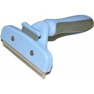 HÉLOISE Dog & Cat Brush, Professional Brushing and Grooming Comb, Suitable for Short and Long Hair Dogs, Cats, Medium and Large Sky blue