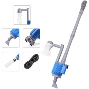Memkey - Electric Aquarium Cleaner, with Water Changer, Sand Washer, Dirt Cleaning, Water Filter, Water Shower, Water Flow, 5 in 1 Multifunction