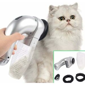 ZVD - Electric Pet Hair Remover Brush, Dog Cat Vacuum Cleaner - Grooming Tool