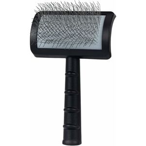 HÉLOISE Extra Long Pet Hair Brush, Tangled Hair, Dead and Loose Hair, Removes Thick Undercoat, Tangled Hair, Black