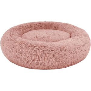 Longziming - Fluffy Dog Cat Basket Round Bed Large Size Cushion Donuts Dog Cat Soft and Comfortable Sofa Fluffy Baskets Anti Stress Pet Bed Machine