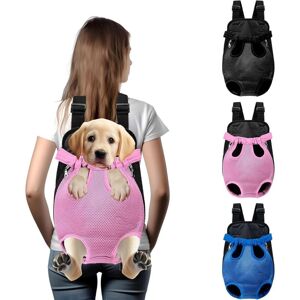 GROOFOO Hands-Free Pet Carrier Backpack for Dogs and Cats - Comfortable Adjustable Legs Carrier - Easy-Fit Design - Perfect for Traveling, Hiking and Camping