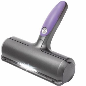 Cyslmuk - Pet Hair Remover Brush - Cat/Dog Hair Pickup - Purple and Grey - for Sofa/Clothes/Cars