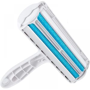 Cyslmuk - Reusable Anti-Hair Brush - Pet Hair Brush - Economical - Eco-Friendly - Easy to Use - Effectively Removes Pet, Dog and Cat Hair, Blue