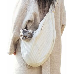 Héloise - Sling Bag for Dogs and Cats, Portable Hands-Free Breathable Wide Shoulder Pet Carrier Bag, Suitable for Small Dogs and Cats