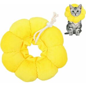Nvees - 1 pièce élisabéthain Collar, Collier de Récupération pour Chat Collerette de Protection Ajustable Soft Edge Respirant Conçu Collier de Nvees - 1 pièce élisabéthain Collar, Collier de Récupération pour Chat Collerette de Protection Ajustable Soft Edge Respirant Conçu Collier de
