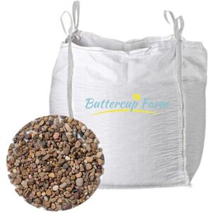 10mm Pea Gravel - Natural Stone - Premium Aggregate Bulk Bag - 850 kilos 10mm Pea Gravel - Natural Stone - Premium Aggregate Bulk Bag - 850 kilos