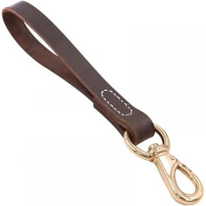 CSPARKV 11.8'' Short Dog Leash, Pet Leash, Leather Dog Leash, Padded Handle for Medium Dogs, Walking Training CSPARKV 11.8'' Short Dog Leash, Pet Leash, Leather Dog Leash, Padded Handle for Medium Dogs, Walking Training