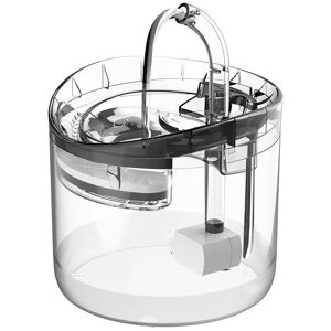 Cyslmuk - 1.8L Automatic Cat Fountain Recyclable - Noiseless Water Dispenser for Cats Dogs,Eu Plug Cyslmuk - 1.8L Automatic Cat Fountain Recyclable - Noiseless Water Dispenser for Cats Dogs,Eu Plug