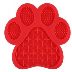 Ymyny - 1pcs Red Dog Licking Mat, Slow Licking Dog Licking Mat, Silicone Dog Licking Mat, Dog Licking Mat with Suction Cup mumu Ymyny - 1pcs Red Dog Licking Mat, Slow Licking Dog Licking Mat, Silicone Dog Licking Mat, Dog Licking Mat with Suction Cup mumu