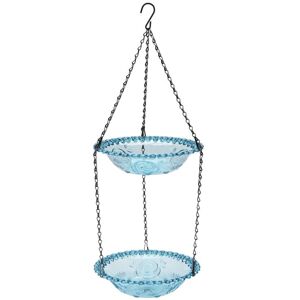 Tlily - 2 Layers Bee Feeder with Vivid Flower Design,Hanging Watering Station for Feeding Butterfly Bath Bowl Bird Food Tray Tlily - 2 Layers Bee Feeder with Vivid Flower Design,Hanging Watering Station for Feeding Butterfly Bath Bowl Bird Food Tray