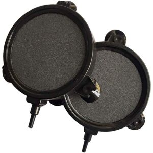 SJQKA 2-Piece Air Stone Disc Bubble Diffuser with Suction Cup for Fresh/Salt Water Tanks, Ponds, Hydroponics SJQKA 2-Piece Air Stone Disc Bubble Diffuser with Suction Cup for Fresh/Salt Water Tanks, Ponds, Hydroponics