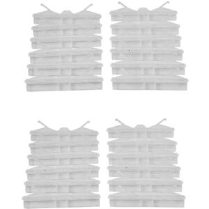 TLILY 24 Packs Bee Hive Beetle Trap,Clear Plastic Reusable Beetle Blaster Trap for Hive Beetle Beekeeping Suppplies X2 I314347 TLILY 24 Packs Bee Hive Beetle Trap,Clear Plastic Reusable Beetle Blaster Trap for Hive Beetle Beekeeping Suppplies X2 I314347