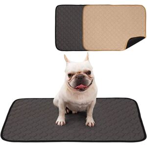 Readcly - 2pc Dog Trainer Mat Dog Cleanliness Mat Washable Quick Drying and Absorption Training Mat for Dog Cat(Grey+Yellow) Readcly - 2pc Dog Trainer Mat Dog Cleanliness Mat Washable Quick Drying and Absorption Training Mat for Dog Cat(Grey+Yellow)
