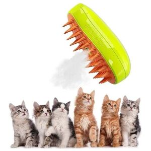 YMYNY 3-in-1 Cat Steam Brush, 3-in-1 Cat Steam Massage Comb, Cat Steam Brush, Cat Steam Brush, Cat Steam Brush, for Massage, Detangling Knots and Loose Pet YMYNY 3-in-1 Cat Steam Brush, 3-in-1 Cat Steam Massage Comb, Cat Steam Brush, Cat Steam Brush, Cat Steam Brush, for Massage, Detangling Knots and Loose Pet