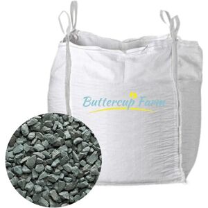 40mm Green Slate Chippings - Premium Aggregate Bulk Bag - 850 kilos 40mm Green Slate Chippings - Premium Aggregate Bulk Bag - 850 kilos