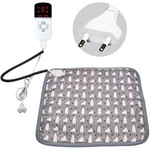SNQ 45x45cm Heated Dog and Cat Mat with Auto Off Timer, Electric Pet Heating Pad with Adjustable Temperature and Anti-Bite Cord SNQ 45x45cm Heated Dog and Cat Mat with Auto Off Timer, Electric Pet Heating Pad with Adjustable Temperature and Anti-Bite Cord