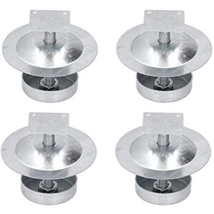 TLILY 4Set Ant Proof Hive Feet Stainless Steel Beehive Base Beekeeping Stand Trap Tool for Beekeeper TLILY 4Set Ant Proof Hive Feet Stainless Steel Beehive Base Beekeeping Stand Trap Tool for Beekeeper