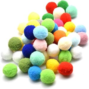 Longziming - 50 Pieces Cat Toys Balls 3CM, Soft Colorful Cat Balls Cat Pompoms Ball Kitten Pet Toy Interactive Toy for Cat Kittens Dog Longziming - 50 Pieces Cat Toys Balls 3CM, Soft Colorful Cat Balls Cat Pompoms Ball Kitten Pet Toy Interactive Toy for Cat Kittens Dog