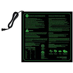 SNQ 50x50CM Seedling Heating Mat: This waterproof and durable seedling heating mat is suitable for indoor hydroponics and seed germination in winter. SNQ 50x50CM Seedling Heating Mat: This waterproof and durable seedling heating mat is suitable for indoor hydroponics and seed germination in winter.