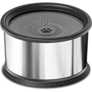 Tlily - 6.5L Dog Water Bowl, 1.6 Gallon Super Capacity No Spill Stainless Steel Proof Slow Feeder Tlily - 6.5L Dog Water Bowl, 1.6 Gallon Super Capacity No Spill Stainless Steel Proof Slow Feeder