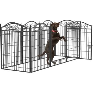 Bingopaw - Heavy Duty Dog Pen Puppy Pen 8 Panel Pet Playpen for dog Cat Duck Rabbit Pet Exercise Pen Indoor Outdoor 80cm High Bingopaw - Heavy Duty Dog Pen Puppy Pen 8 Panel Pet Playpen for dog Cat Duck Rabbit Pet Exercise Pen Indoor Outdoor 80cm High
