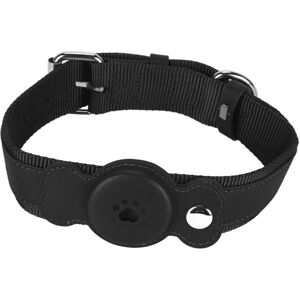 Groofoo - Adjustable Dog Collar Waterproof Lightweight Durable Comfortable Stylish Dog Leather Collar for Pet Dogs Cats Black Groofoo - Adjustable Dog Collar Waterproof Lightweight Durable Comfortable Stylish Dog Leather Collar for Pet Dogs Cats Black